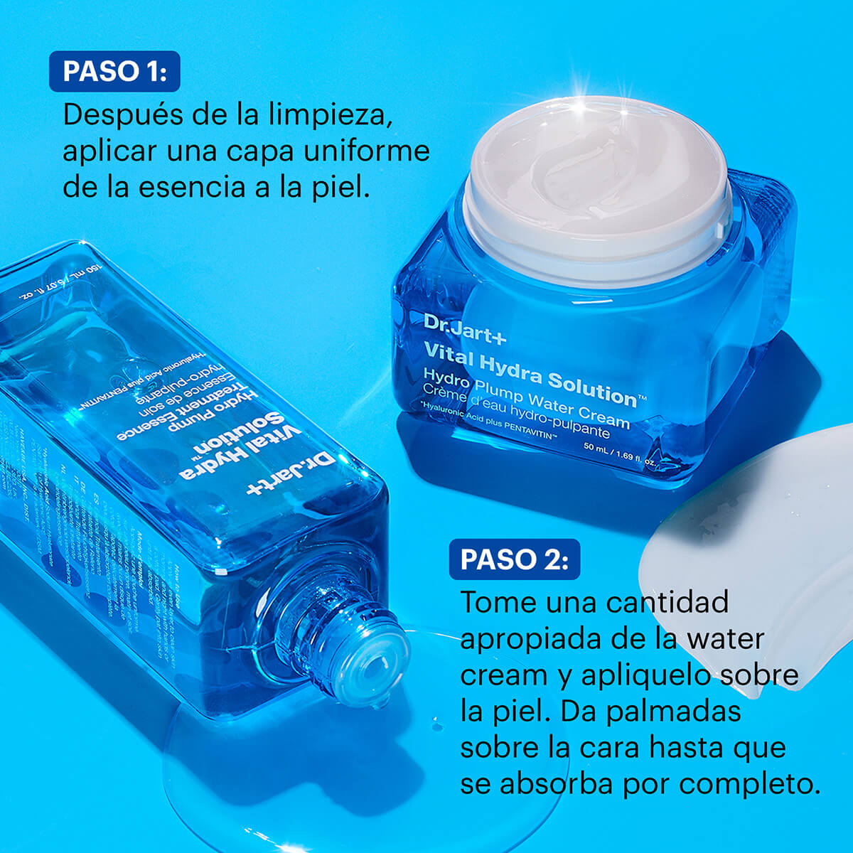 VITAL HYDRA SOLUTION™ HYDRO PLUMP TREATMENT ESSENCE (ESENCIA LÍQUIDA CON ÁCIDO HIALURÓNICO)